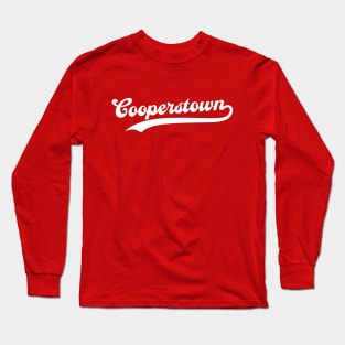 Cooperstown New York Vacation Baseball Long Sleeve T-Shirt